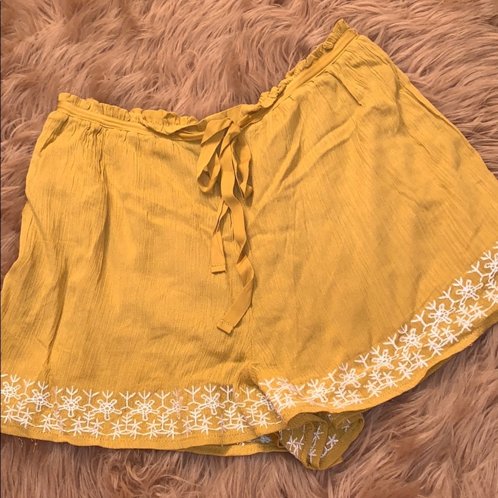 Yellow Shorts